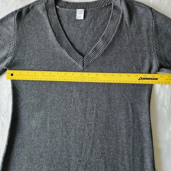 Melrose And Market‎ Sweater Dress Womens Medium Knit Long Sleeve Office Business - Picture 13 of 16